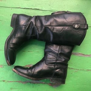 Mellisa Button Lug Tall Boots
